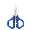 MUSTAD 4" 3-1 MINI TOOL, 420 STAINLESS STEEL, FINE POLISH BLUE