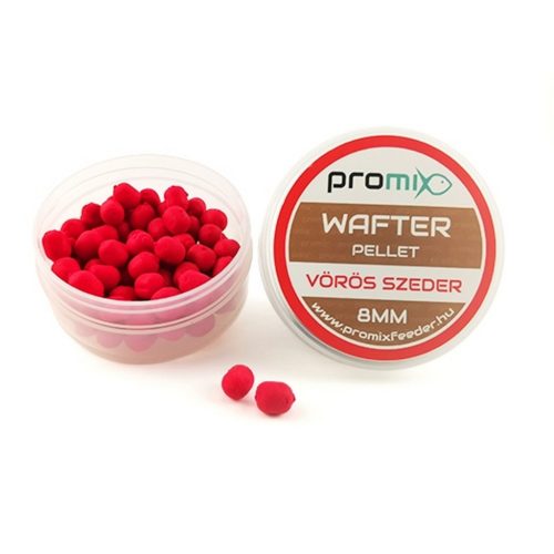 PROMIX WAFTER PELLET 8MM VÖRÖS SZEDER 20G