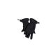 RIDGEMONKEY APEAREL K2XP WATERPROOF TACTICAL GLOVE BLACK S/M TÉLI KESZTYŰ