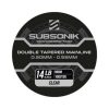 SUBSONIK DOUBLE TAPERED MAIN LINE CLEAR 12LB 990m (3x330) FELVASTAGODÓ FŐZSINÓR