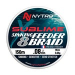 NYTRO SUBLIME X8 SINKING FEEDER BRAID 0,10